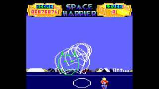 [AMSTRAD CPC] Space Harrier – Gameplay Run-through
