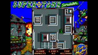 [AMSTRAD CPC] Super Tank (Simulator) – Longplay & Review