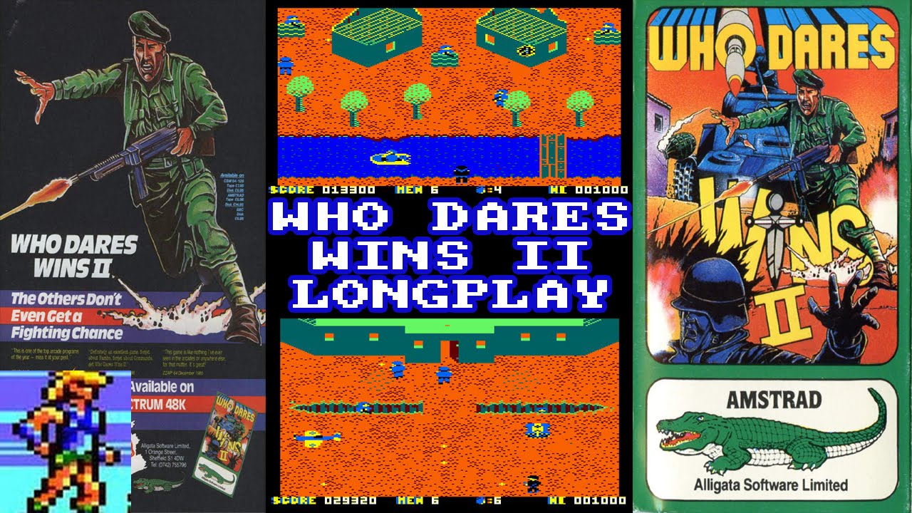 [AMSTRAD CPC] Who Dares Wins II – Longplay & Review