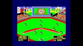 [AMSTRAD CPC] World Series Baseball – Longplay & Review