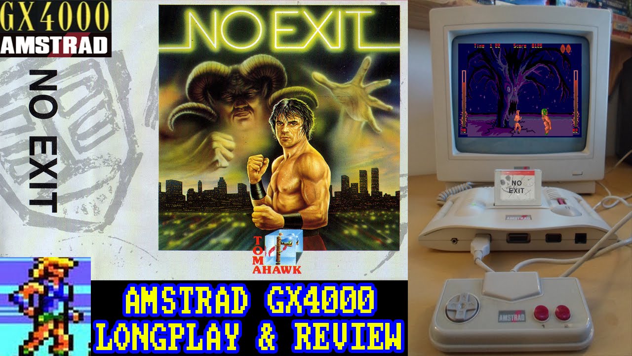 [AMSTRAD GX4000] No Exit – Longplay & Review (HD)