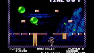 [AMSTRAD GX4000] Pang – Longplay (Part 1 : Levels 1-5)