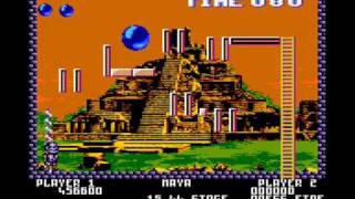 [AMSTRAD GX4000] Pang – Longplay (Part 4 : Levels 15-17 + ending!)