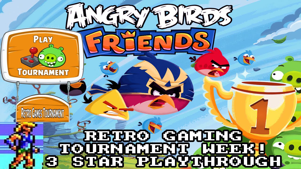Angry Birds Friends – Retro Gaming Tournament! (+ 3 star walkthrough!) Week 146