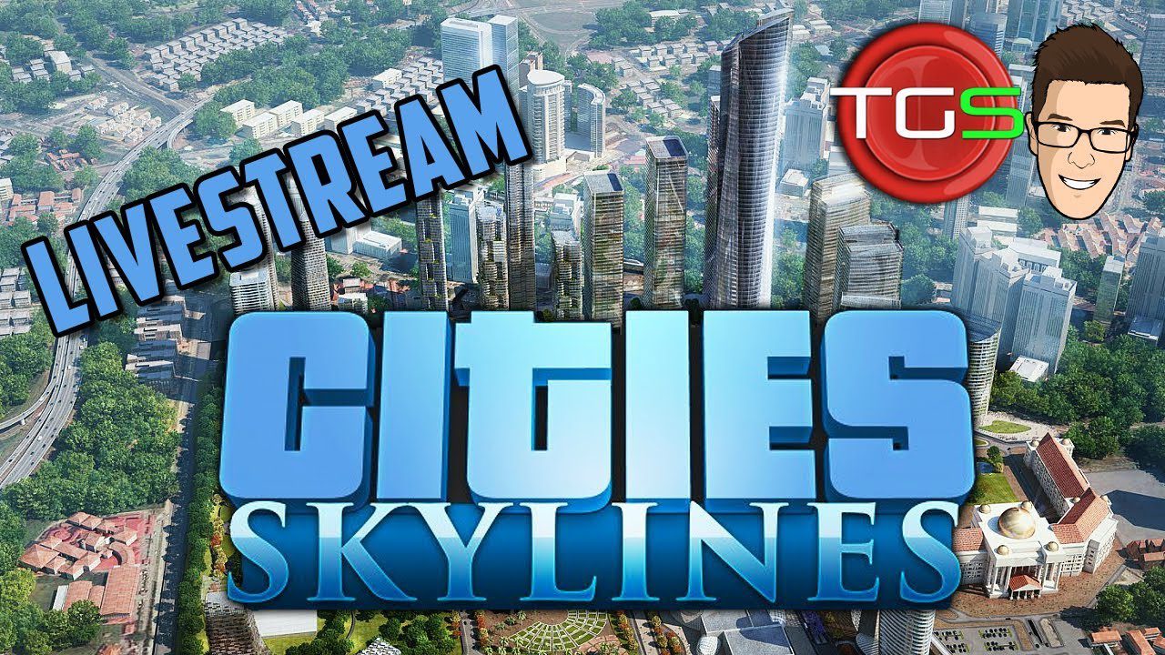 Cities Skylines with Mark – Naming Streets like a boss! Livestream archive.