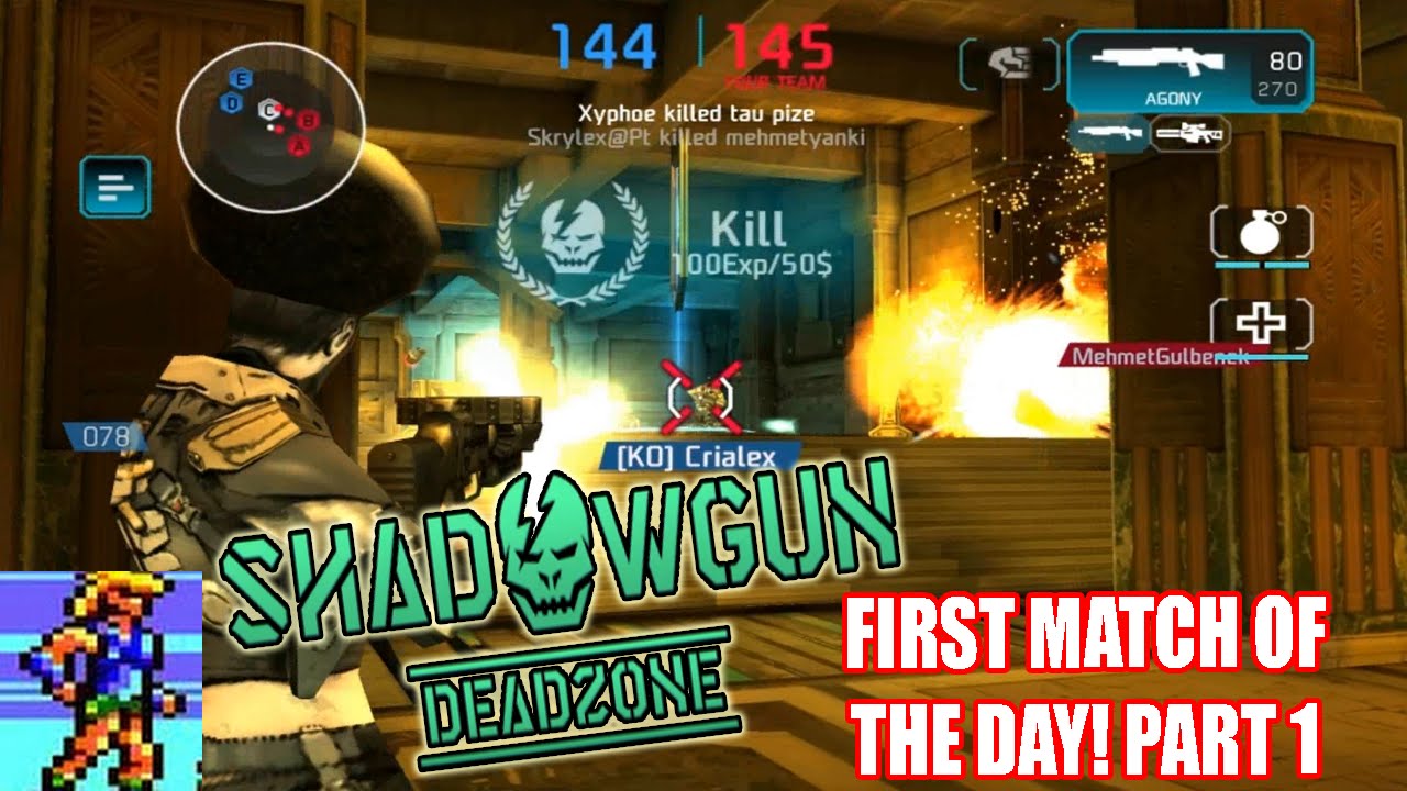 [SGDZ] First match of the day! Part #1 – Epic battle for magic box + bugs! (Shadowgun: Deadzone)