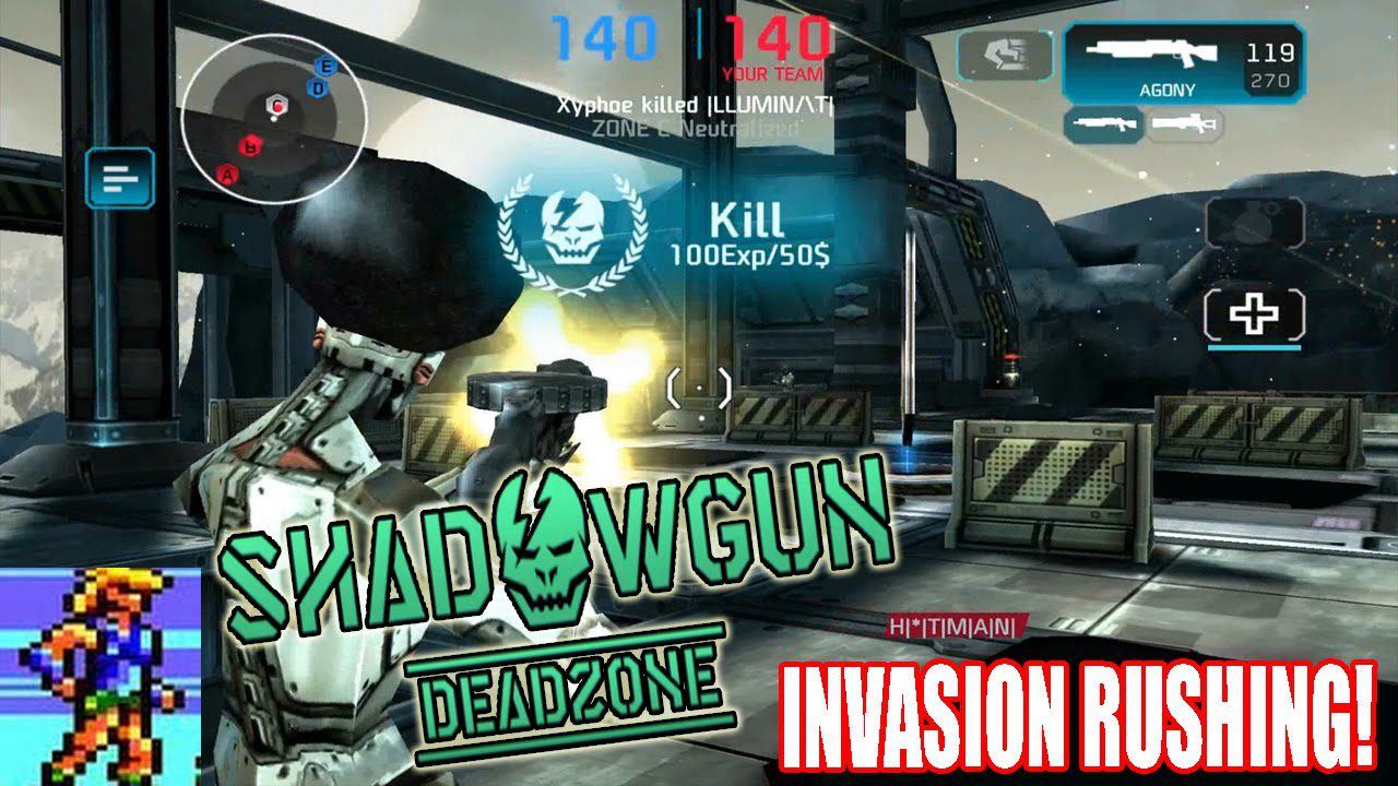 [SGDZ] Invasion Rushing! Xyphoe meets Illuminati! (Shadowgun: Deadzone)