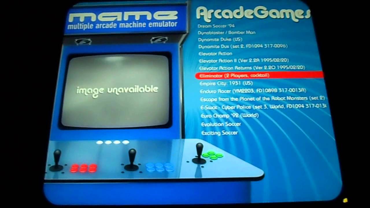 Xyphoe’s MAME Cocktail Cabinet!