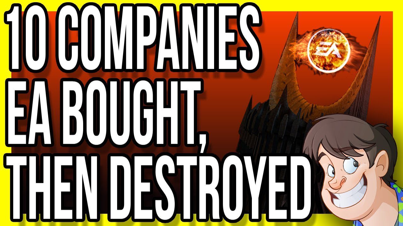 10 Companies EA Bought, Then DESTROYED!!! | Fact Hunt