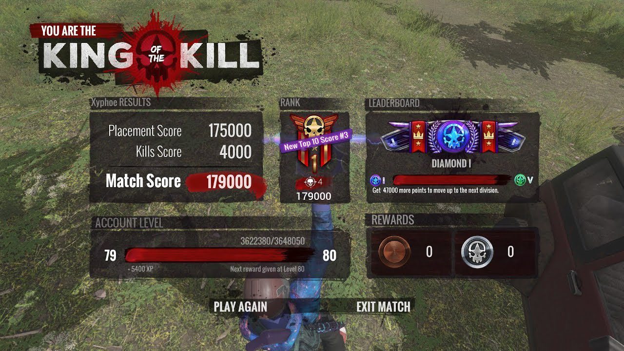 [H1Z1 King Of The Kill] WTF? Three days & Three 4 Kill Wins!!