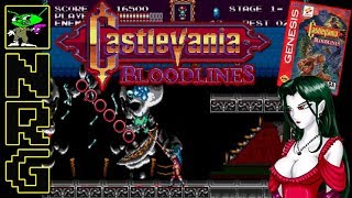 NRG: 5-10 Minutes of Gameplay – Castlevania Bloodlines [Mega Drive]