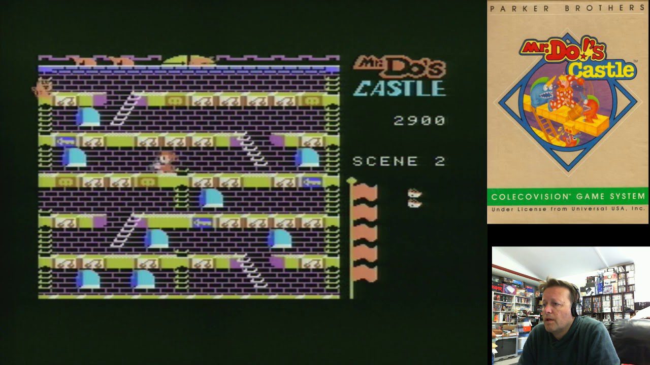 Retro Coleco Games (Mr Dos Castle, Super Action Football/Soccer) Pickup & Play October 2017