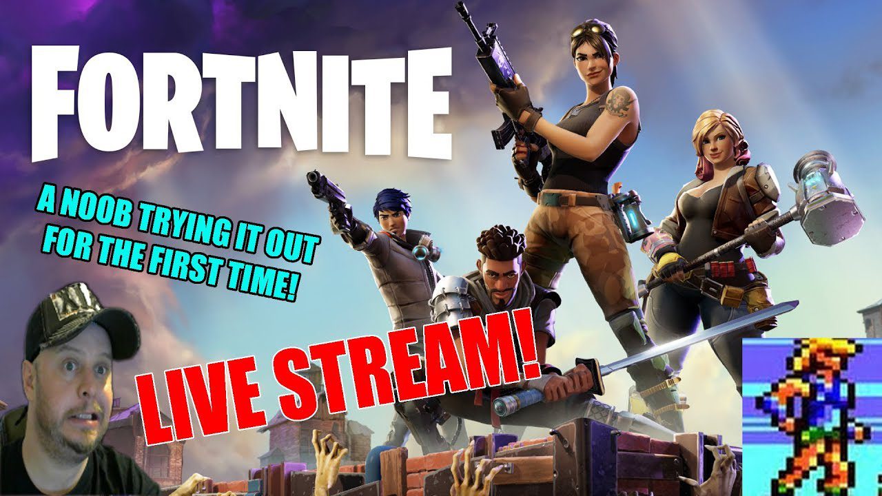 [FORTNITE] A Noob Trying It Out For The First Time! HELP! [Xyphoe Live Stream]