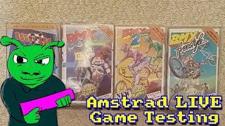 Amstrad Game Testing LIVE Ep14 Feat BMX Simulator & Buggy Boy