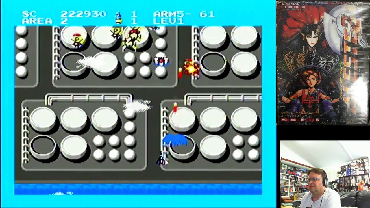 Let’s Play   Aleste 2 (MSX 2/2+) vs Power Strike II (Sega Master System)