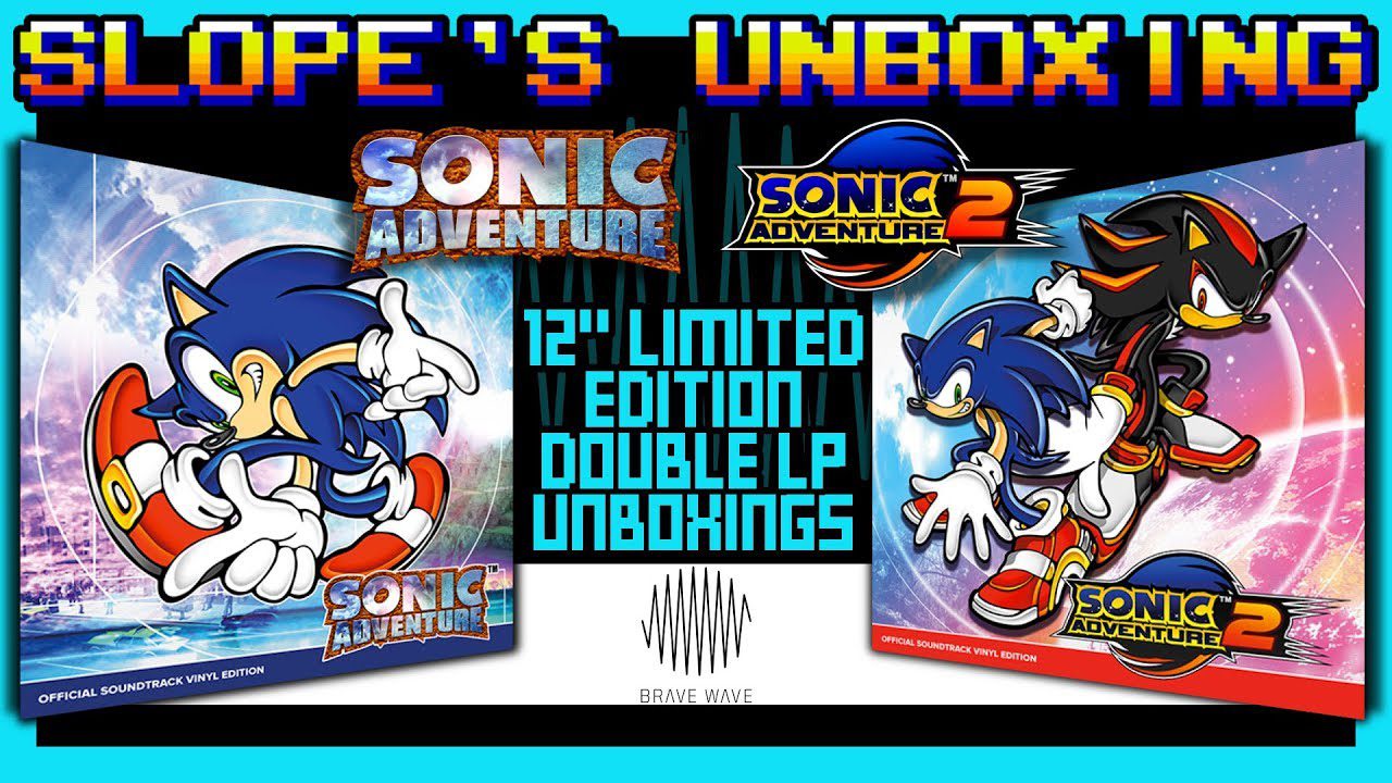 Sonic Adventure 1 & 2 Brave Wave Limited Edition Record Un-Boxing – SGR