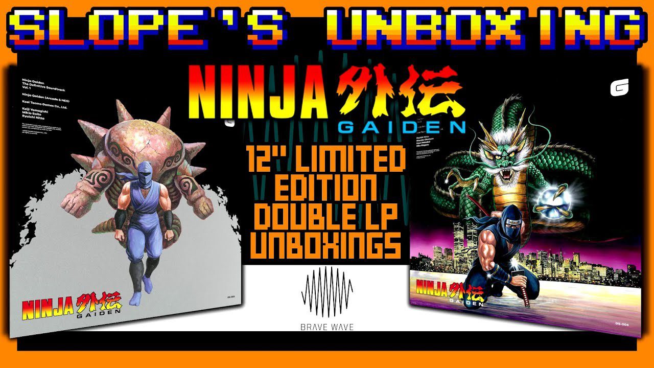 Ninja Gaiden Limited Edition Brave Wave Record Un-Boxings – SGR