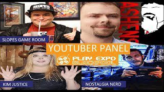 YOUTUBER PANEL [PLAY EXPO BLACKPOOL 2018]