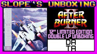 After Burner 2 Limited Edition DATA DISC double LP 12″ Unboxing