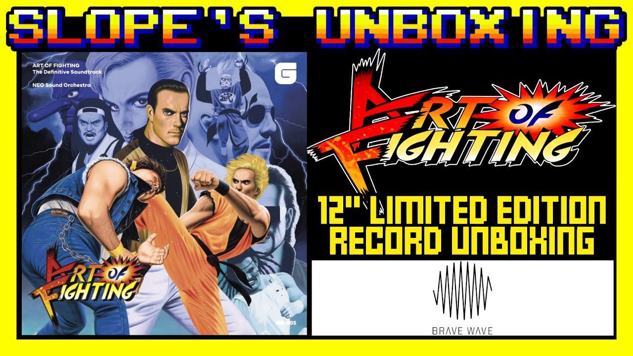 Art of Fighting Brave Wave Limited Edition Record Un-Boxing – SGR