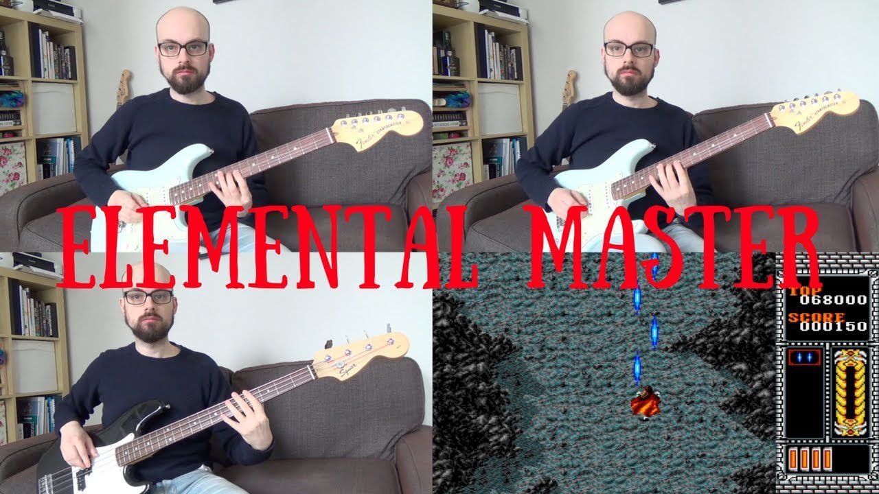 Elemental Master – Stage 1 Mega Drive Guitar Cover