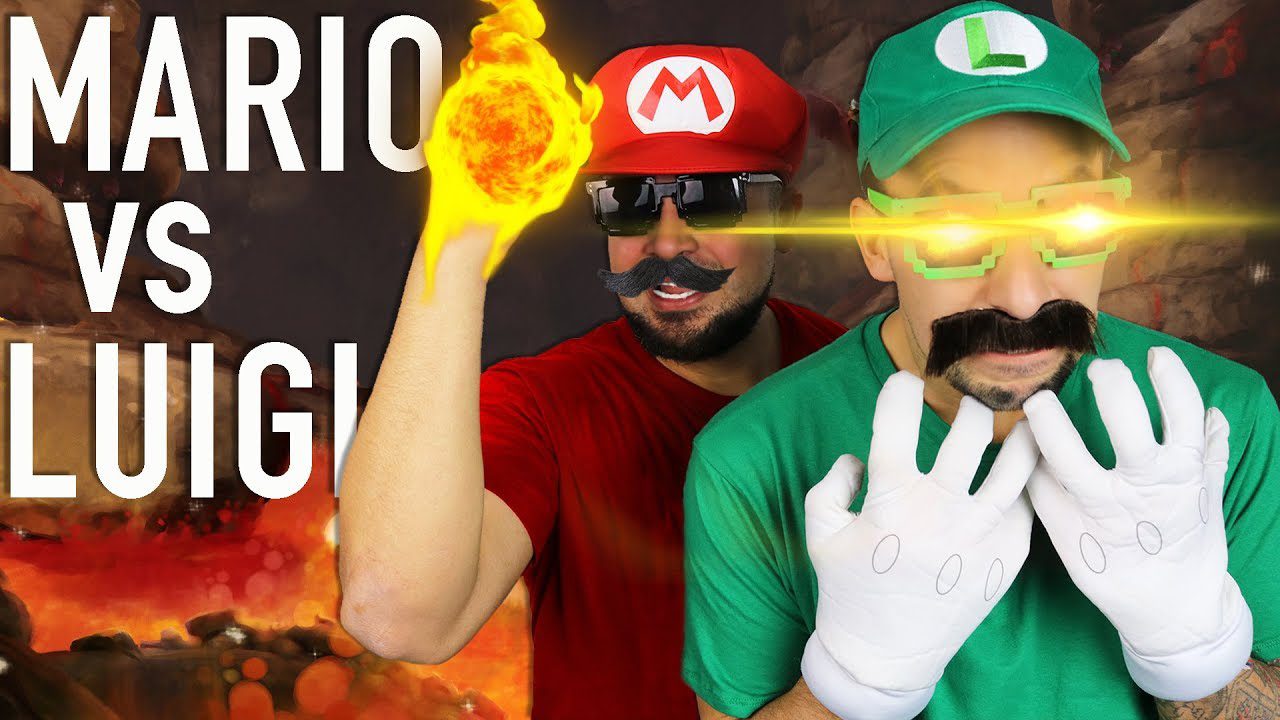 EVIL LUIGI VS SUPER MARIO IN REAL LIFE | LUIGI’S REVENGE 👊😡