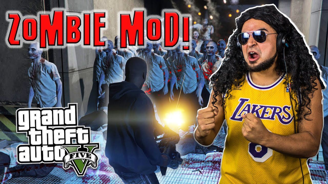 GTA V ZOMBIE SURVIVAL MOD! SURVIVING THE ZOMBIE APOCALYPSE WITH ONE LIFE! GTA 5 ZOMBIE MOD SURVIVAL