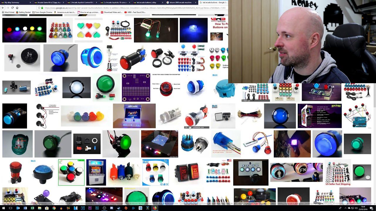 Quiz to Arcade Machine, Part 3 – Sticks & Buttons | Monkeyspaz5000