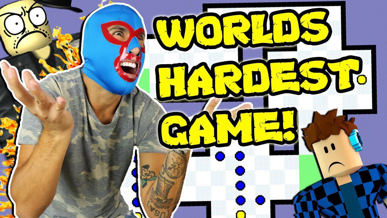 WORLDS HARDEST GAME! YOU WILL DIE! YOU WILL FAIL! RAGE QUIT NOOB! SUPERHERO GAME SQUAD LET’S PLAY