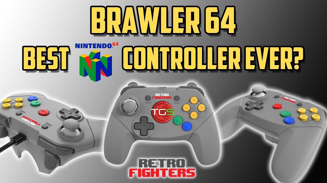 Best N64 controller ever? Brawler 64 controller Review