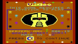 Berzerk – Vic 20 v Atari 2600