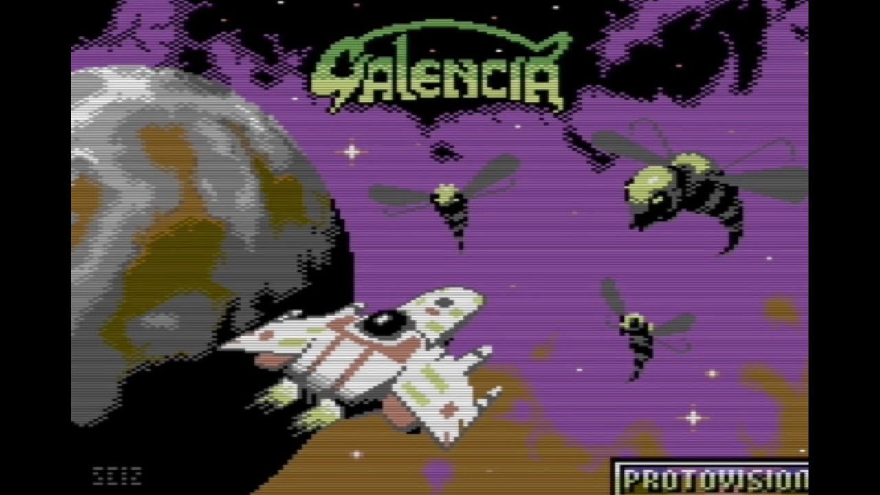 Galaencia on the C64