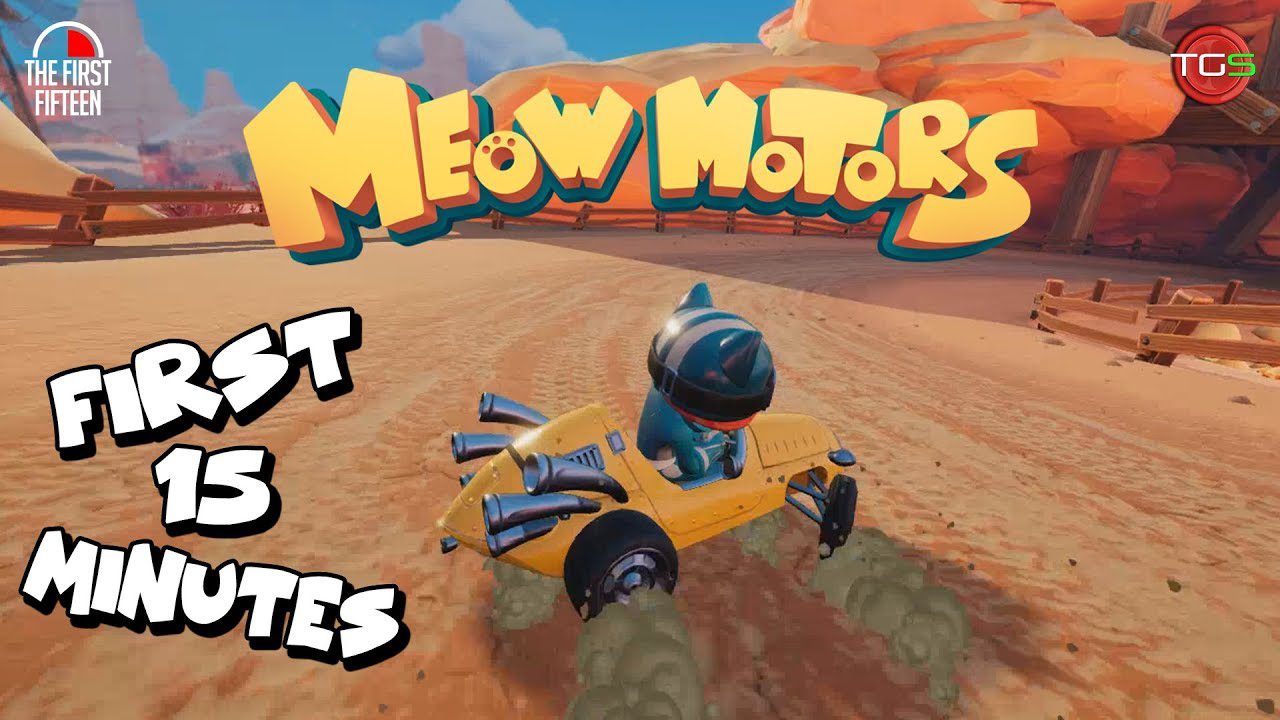 Meow Motors – Cat Karting?! 1st 15 Minutes (PC Gameplay 1080p 60fps)