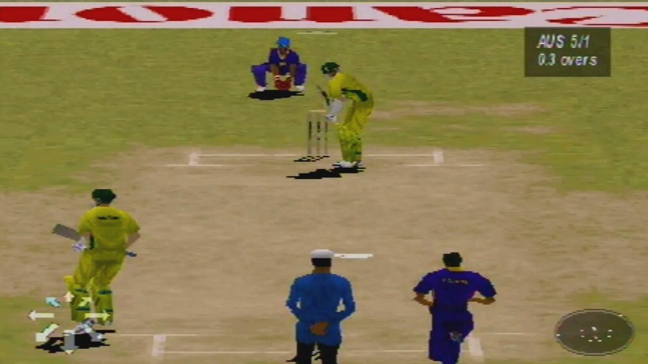 NEW! More Bugs and Glitches – Brian Lara Cricket [PS1 on PS3]