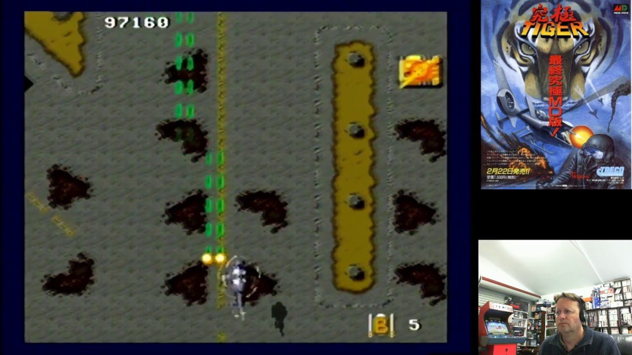 Let’s Play – Kyukyoku Tiger/Twin Cobra Megadrive/Genesis