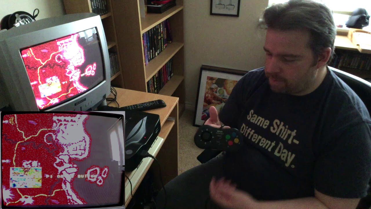 Retro Gaming Memories Mini: Ghost Pilots Neo Geo CD