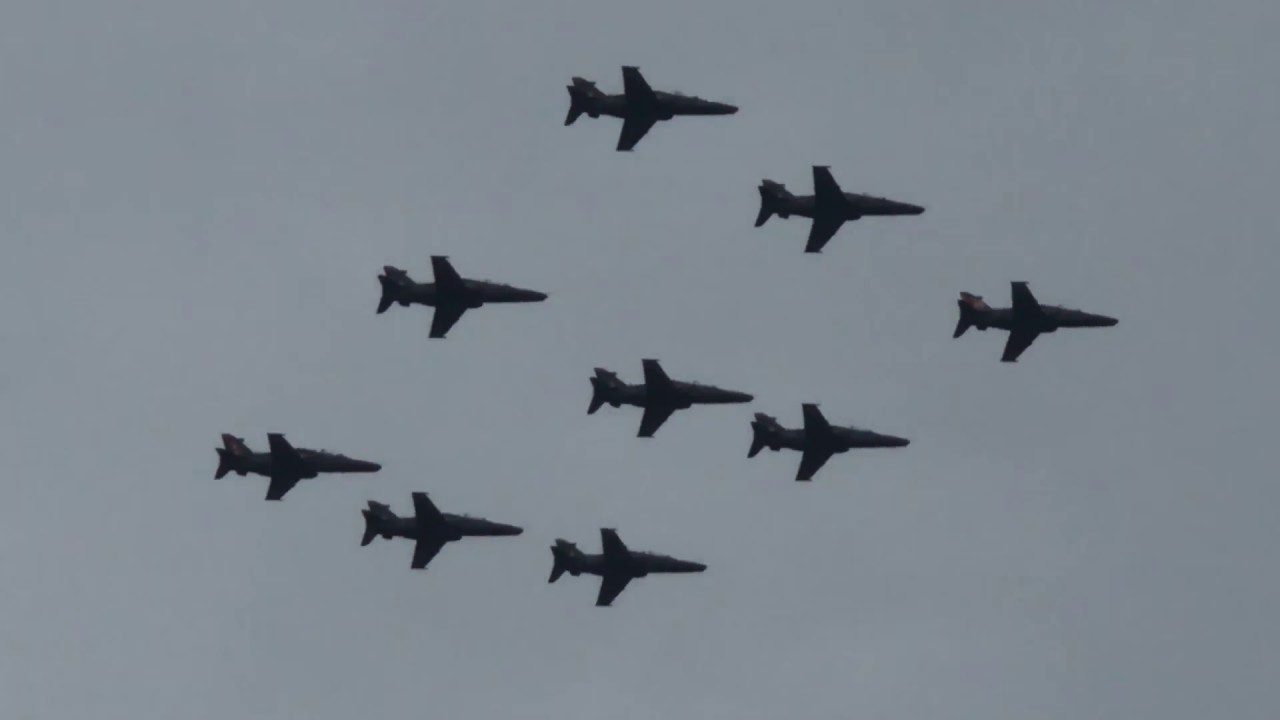 100 Years of the RAF – London Fly Over 10th July 2018