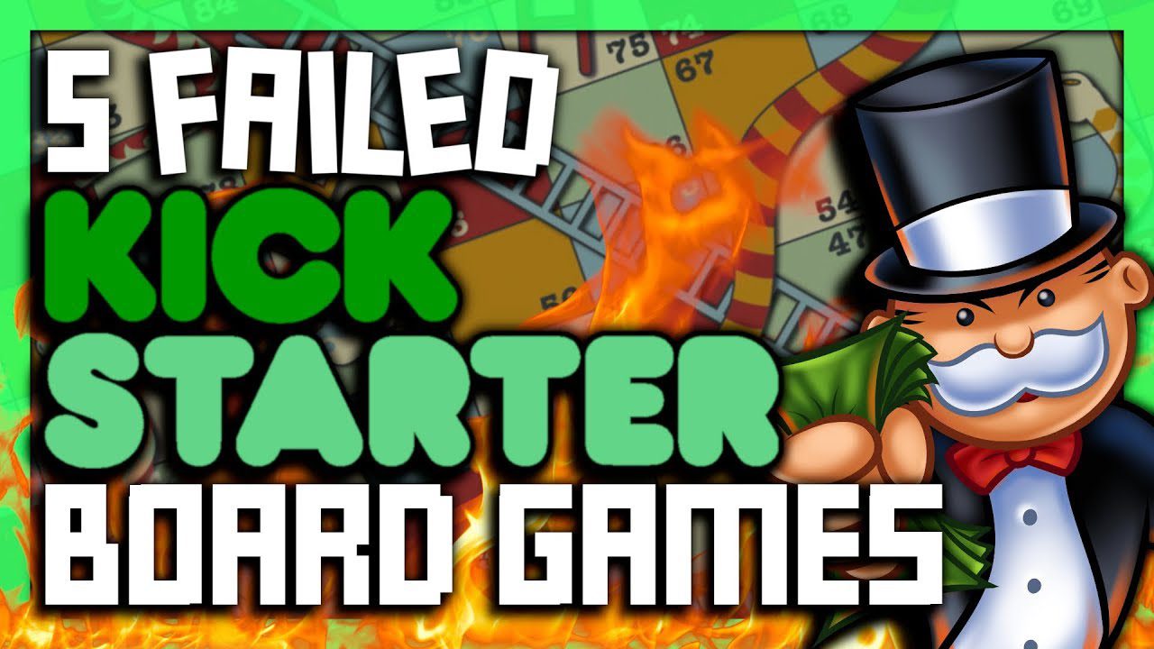 5 FAILED Kickstarter Board Games – SGR