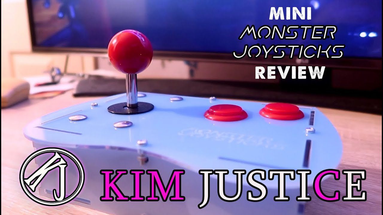 Reviewing the Mini Monster Joystick –  Arcade Stick for 8-Bit Machines – Kim Justice
