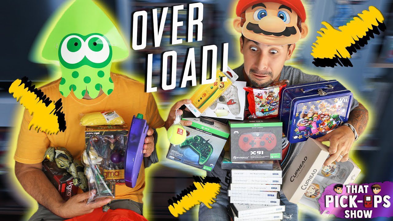 47 video game PICKUPS – COLLECTING everything – That Pick Ups Show