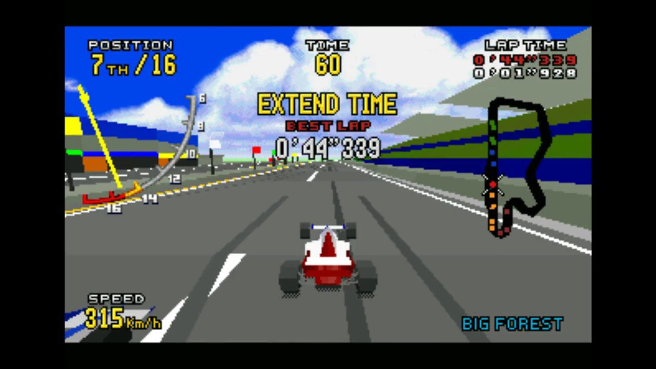 Mark Plays… Virtua Racing (Deluxe) (Genesis/MD, 32x, Saturn)