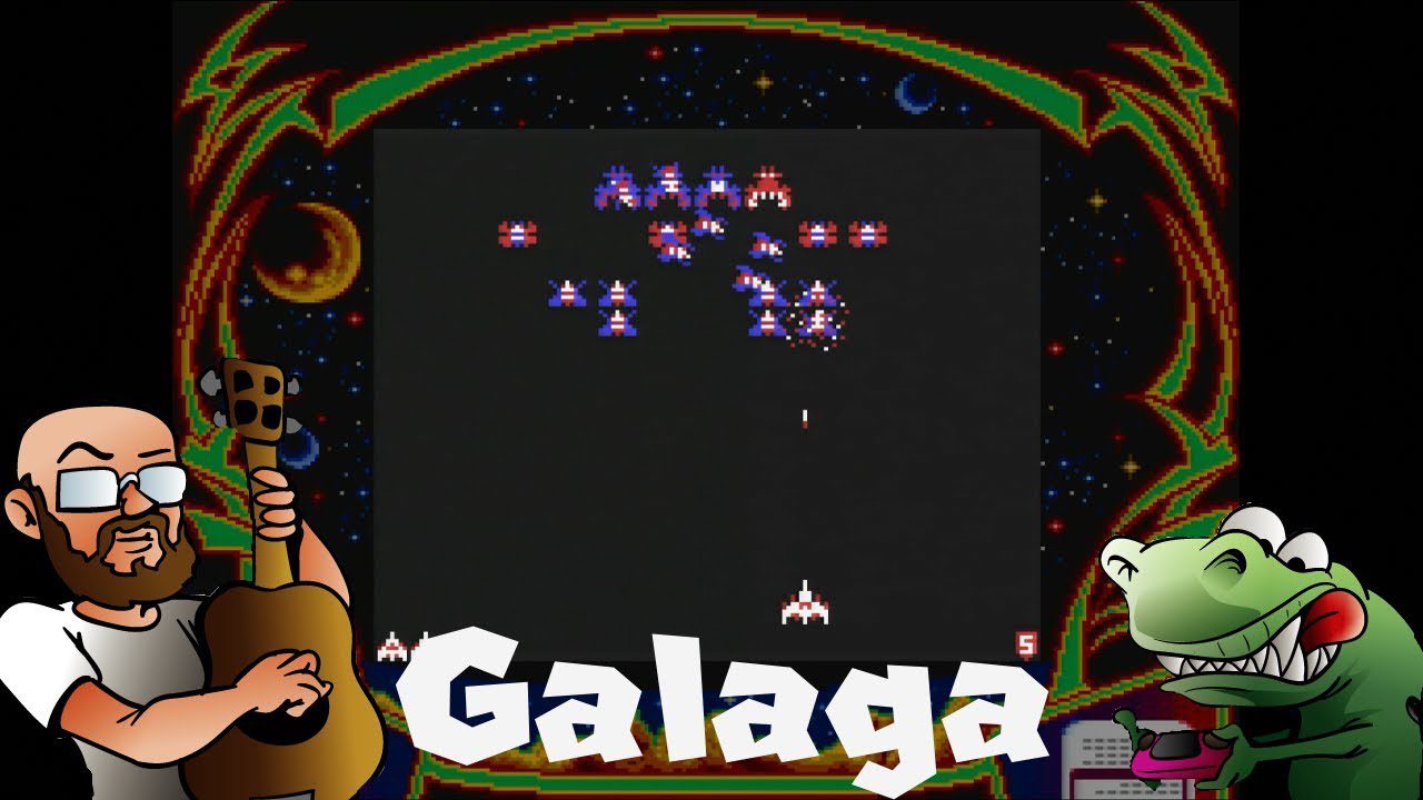 Arcade Classics 3 – Galaga [Game Boy – Super Game Boy Enhancements!]
