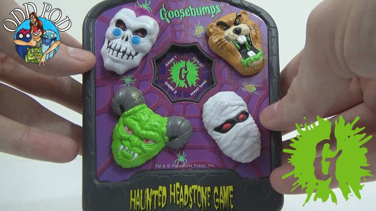 Haunted Headstone Game – Goosebumps – 90s Retro Toy Review | Odd Pod