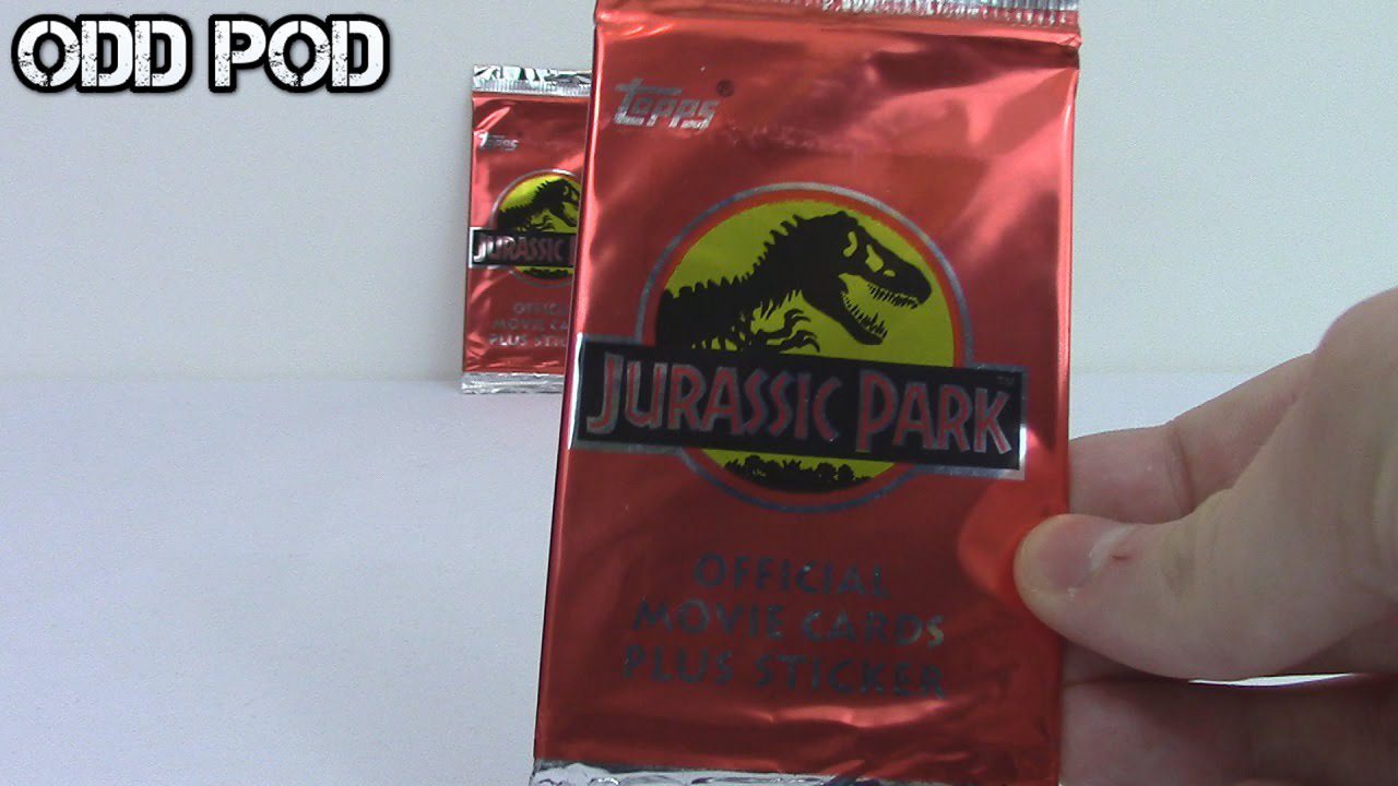 Jurassic Park official movie cards 1993 opening | Odd Pod
