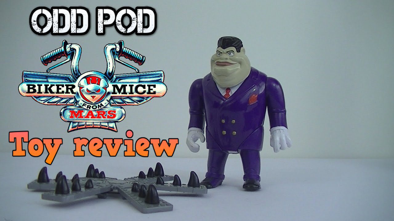 Lawrence Limburger – Biker Mice from Mars – Retro Toy review | Odd Pod