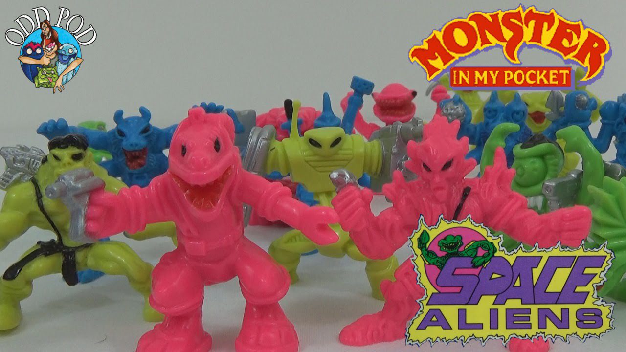 Monster in my pocket – Series 7 – Space Aliens – Retro Toy Review | Odd Pod