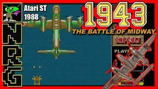 NRG: 5-10 Minutes of Gameplay – 1943: The Battle Of Midway [Atari ST]