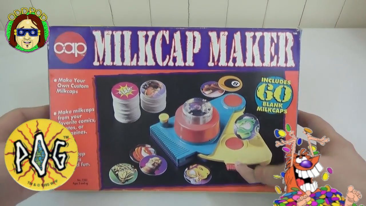 Pog Milkcap Maker – 90s Pogs Toy | Odd Pod