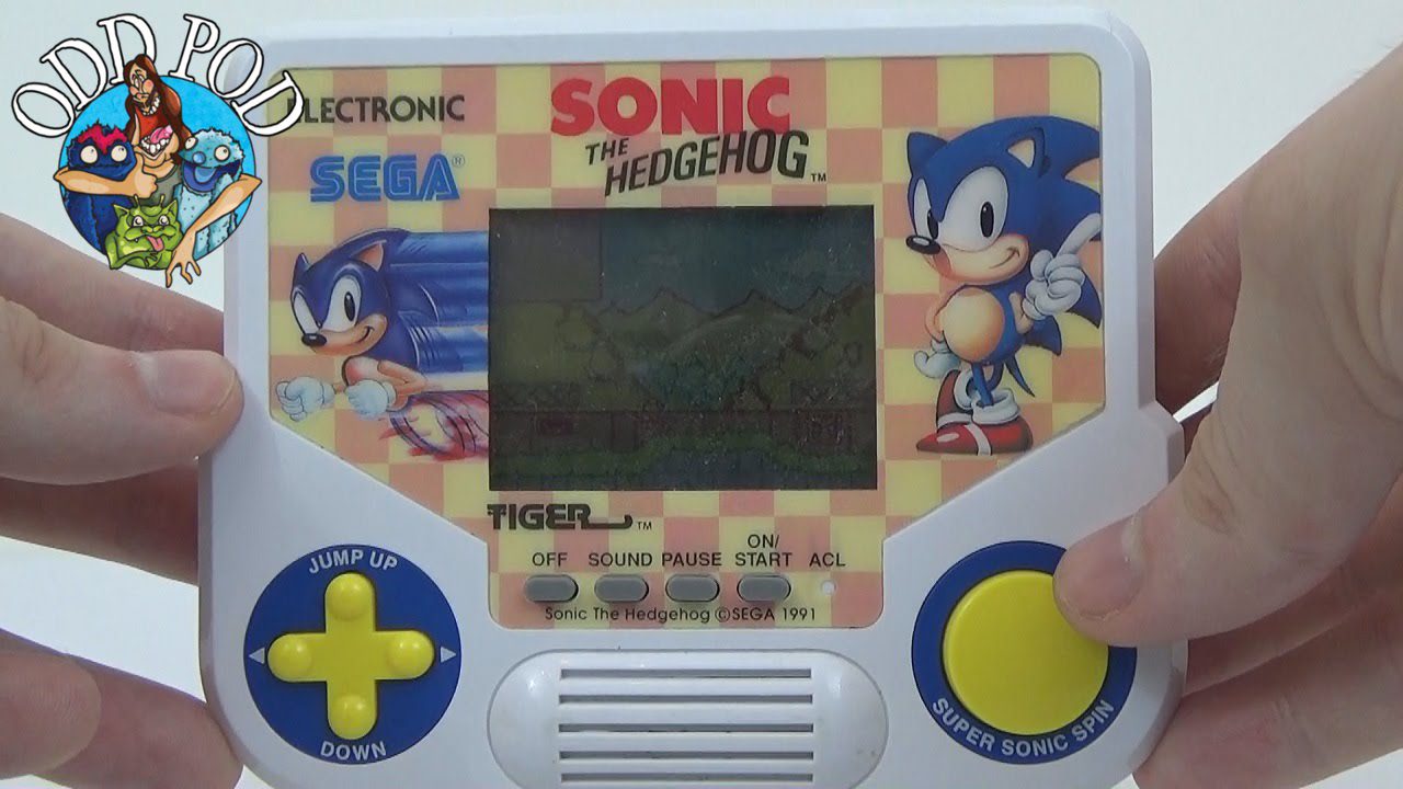 Sonic the Hedgehog – Tiger Electronic Handheld 90s Game Review | Odd Pod