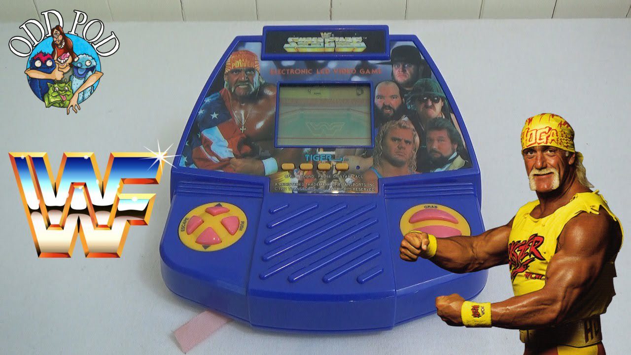 WWF SuperStars Tiger Electronic 90s Retro Game | Odd Pod